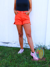 Load image into Gallery viewer, 7FAMK Orange Shorts
