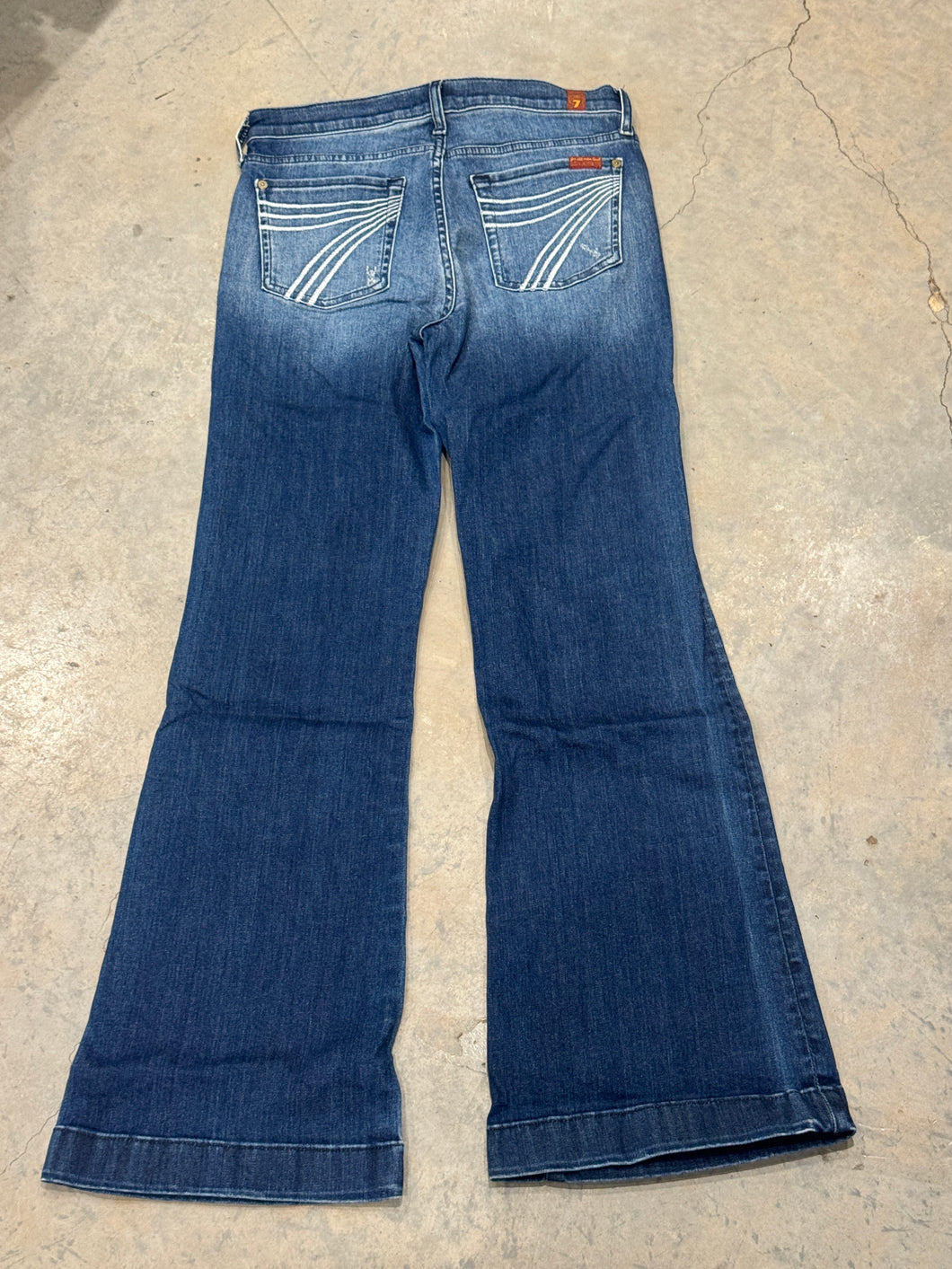 Size 28 Lake Blue Tailorless Dojo