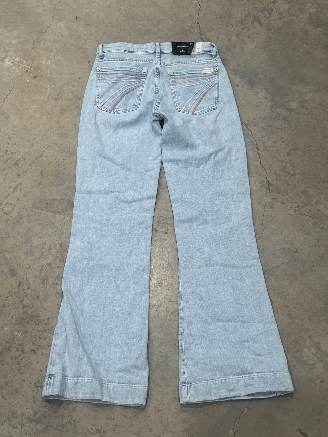 Size 28 Malibu Sky Tailorless