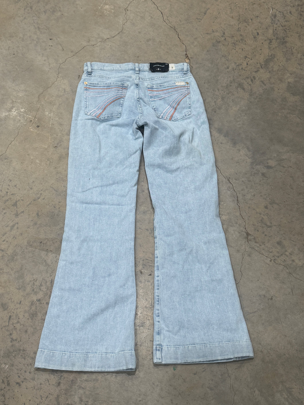 Size 28 Malibu Sky Tailorless