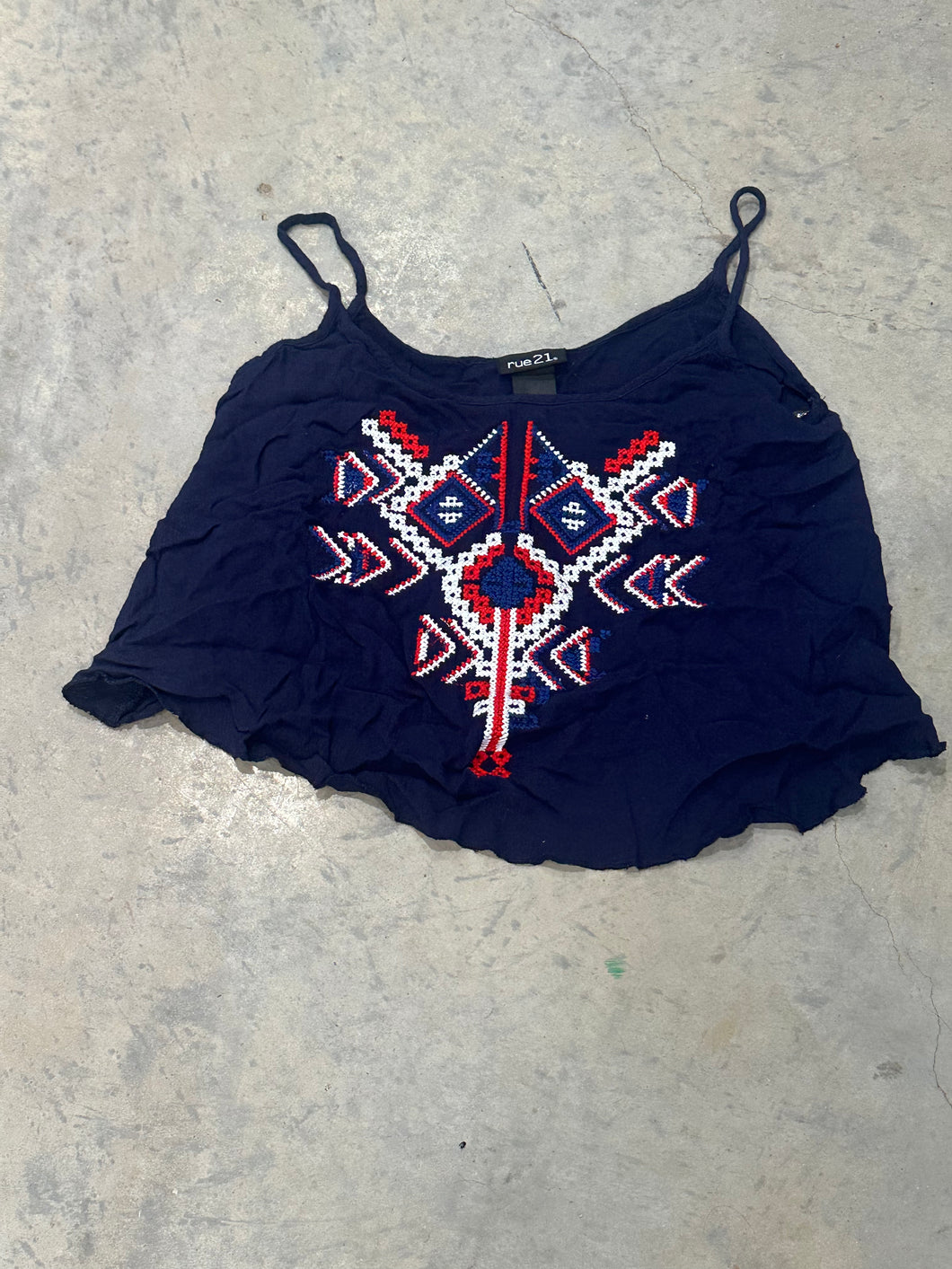 Small Navy Tank Top