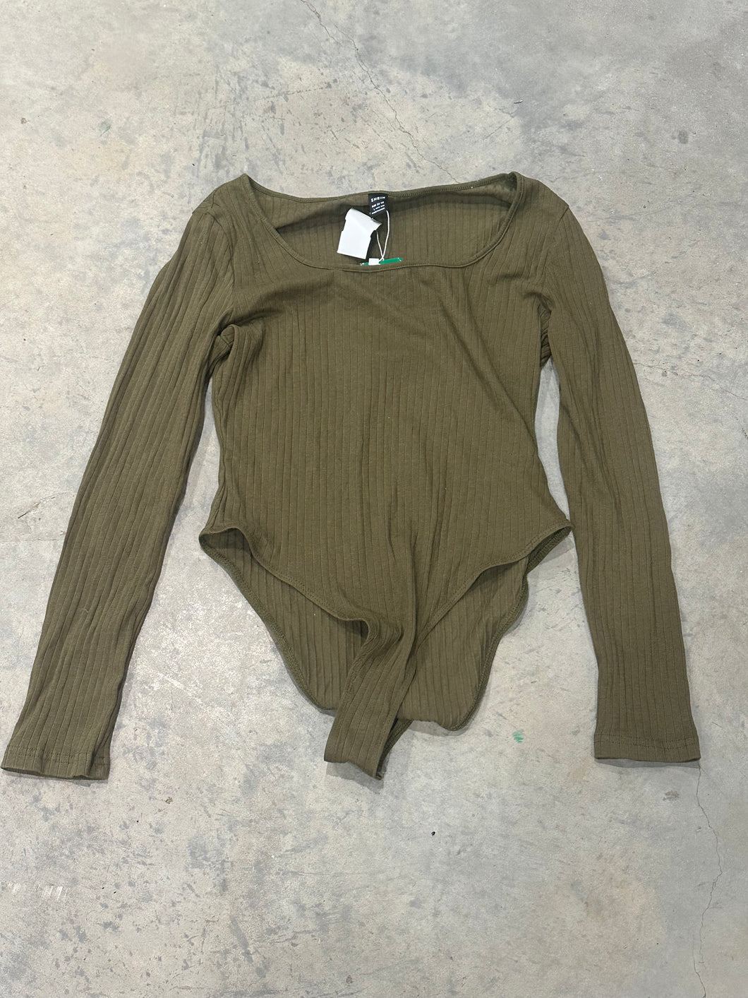 Large Olive Body Suit